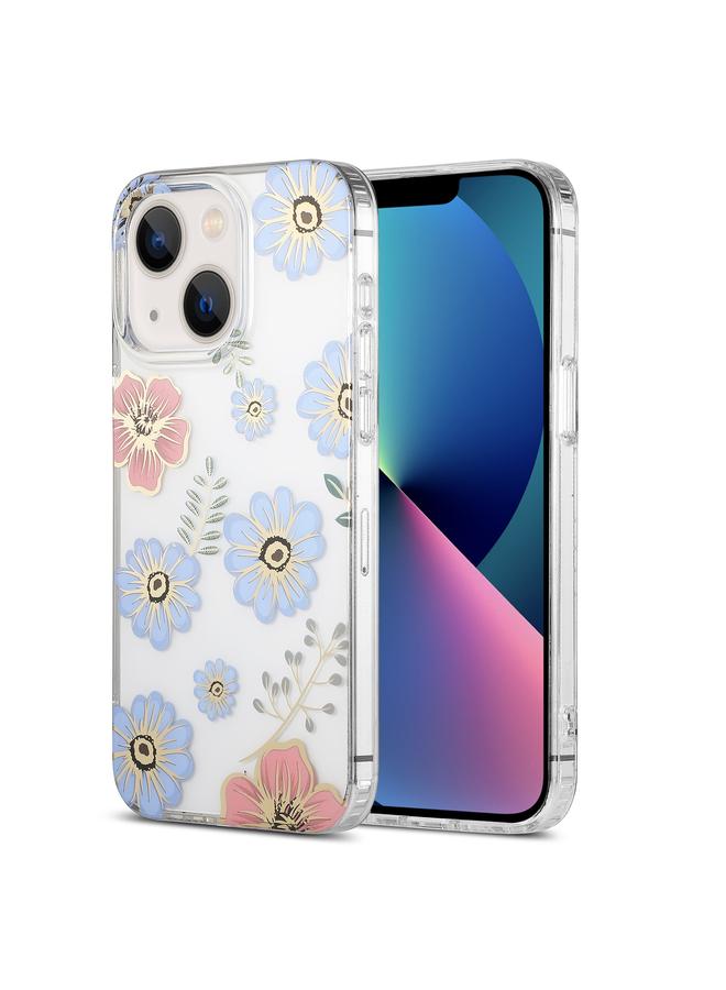 زبون جراب لهاتف iPhone 13، جراب هاتف هجين من مادة TPU ومغلف بطبقة مزدوجة من مادة IMD PC - Image 1