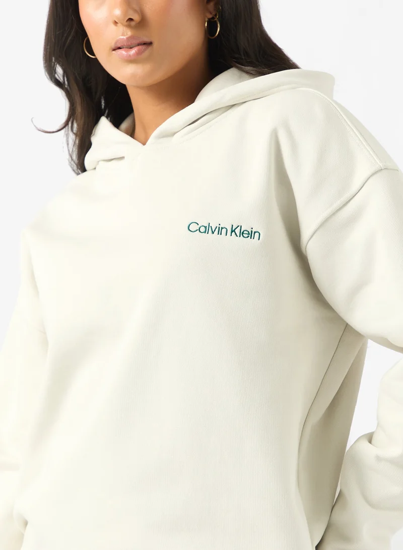 Calvin Klein Sports  HOODIE WITH RIB GRAPHIC for Women | Best Price UAE