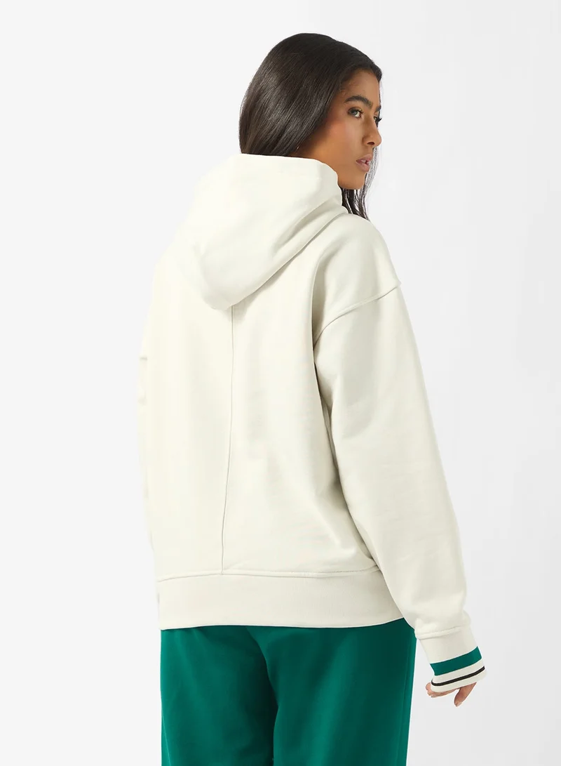 Calvin Klein Sports  HOODIE WITH RIB GRAPHIC for Women | Best Price UAE