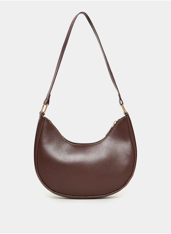 Styli - Half Moon Shape Bag with Zip Closure - Image 1