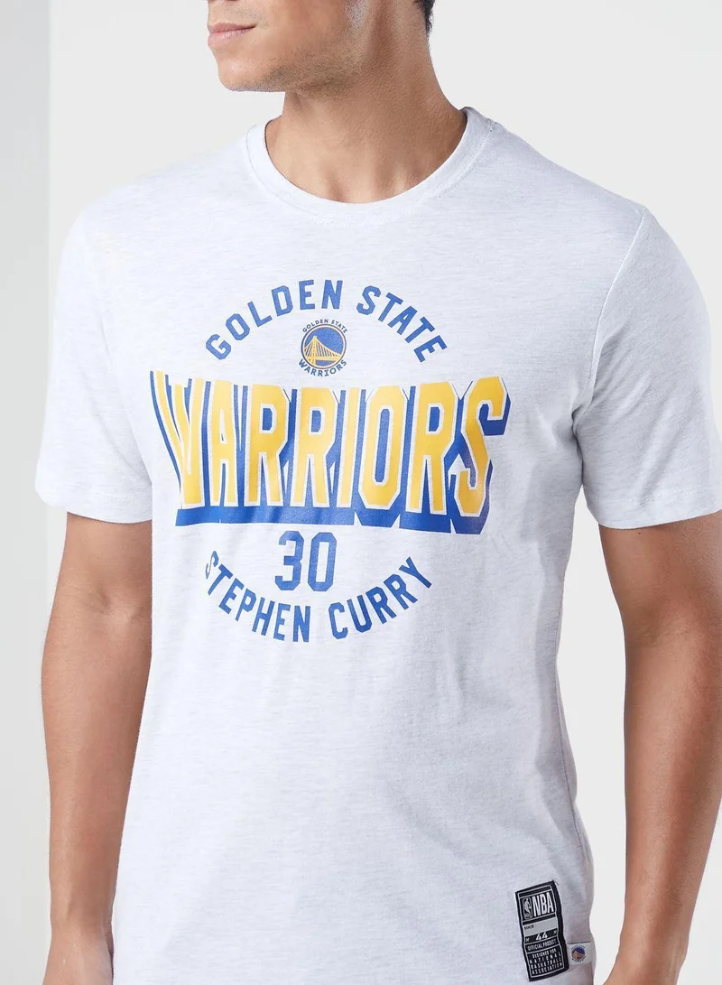 Nba  NBA Curry Stephen Golden State Warriors T-Shirt for Men | Best Price UAE