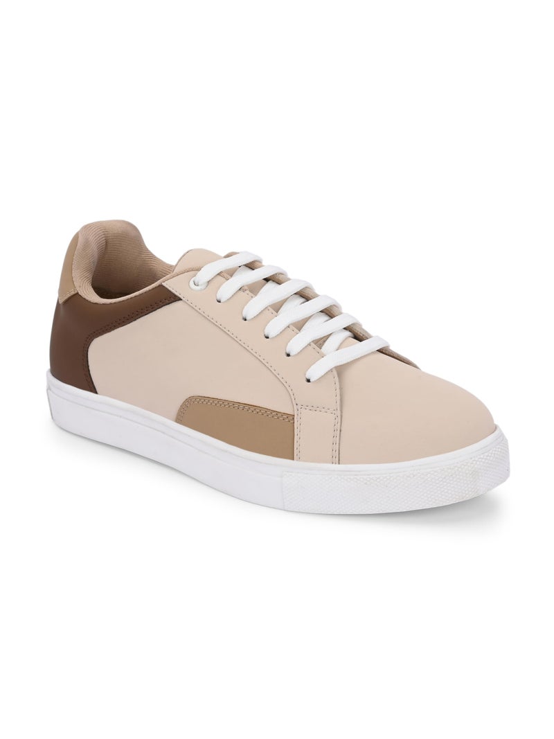 Centrino Sneakers for Women | Casual Colorblock Lace-Up Shoes with Soft Cushion Insole | Lightweight, Comfortable Low-Top Fashion Sneakers for Everyday Wear (7608) - Image 1