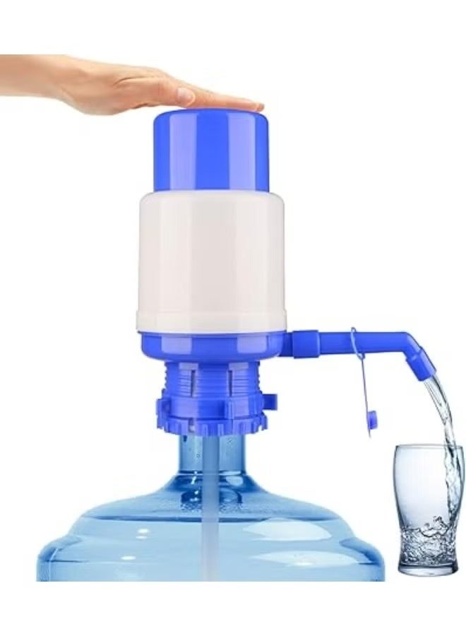A manual water pump for large water bottles with an advanced pressure design for easy water extraction and a tight seal to prevent contamination. - Image 1