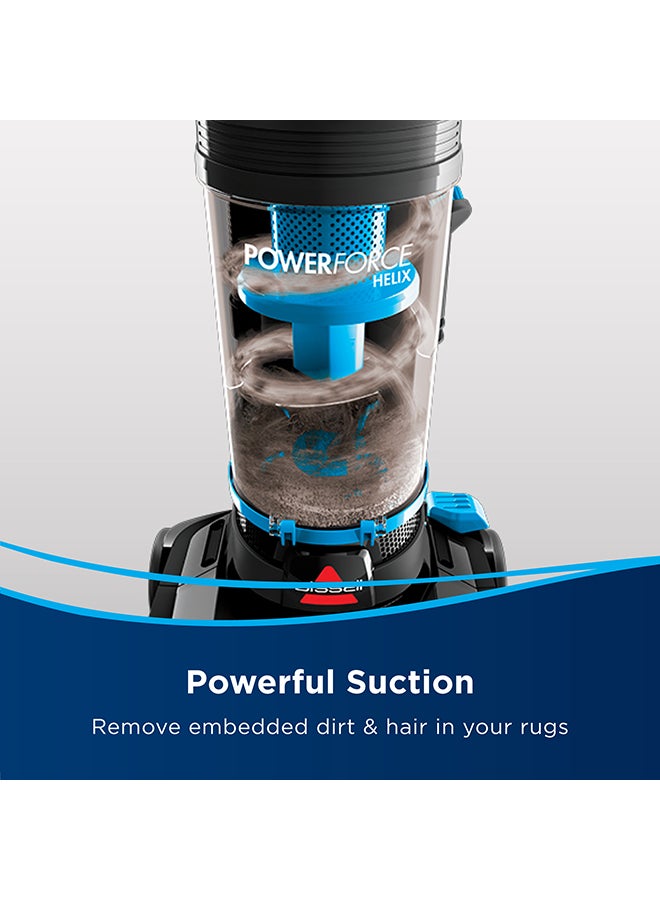 Bissell PowerForce Helix Carpet Cleaner, Powerful Suction 1100 W 2111E Black - Image 3