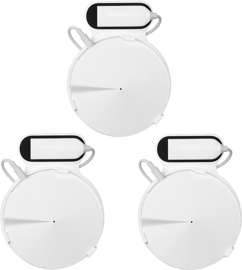 أوكيميو حامل منفذ لـ TP-Link Deco M5، حامل قوس حائط موفر للمساحة لنظام WiFi الشبكي المنزلي الكامل TP-Link Deco P7/M5 مع إدارة الأسلاك (3 قطع) - Image 1