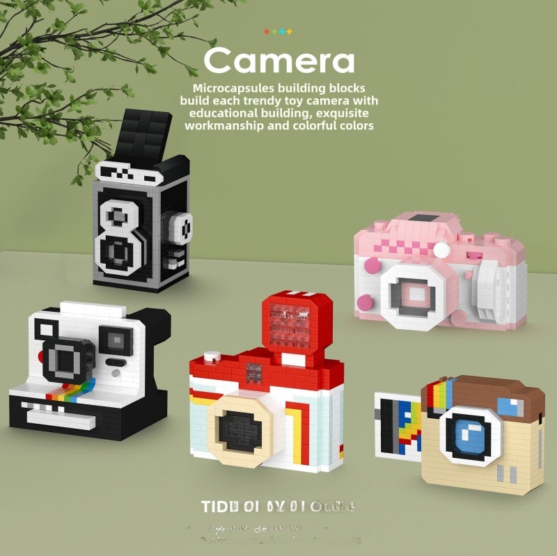 DIY DSLR Camera Model Kit: 480 Pieces, Durable ABS Plastic - Educational Spatial Awareness & Problem-Solving Toy for Hobbyists, Collectors and Photography Lovers - Image 4