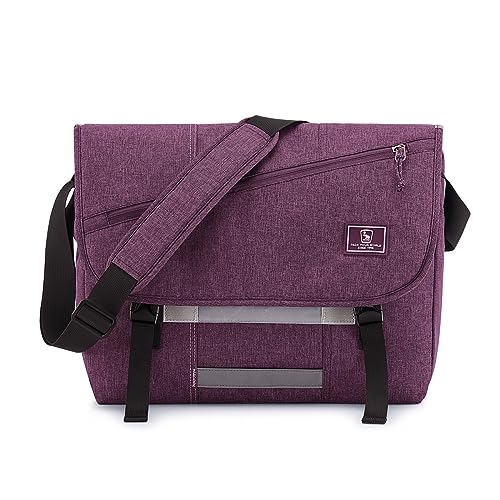 OIWAS Messenger Bag for Women, 14 Inch Laptop Crossbody Bags Men Casual Satchel Shoulder Bag College Travel Office Briefcase - Image 1