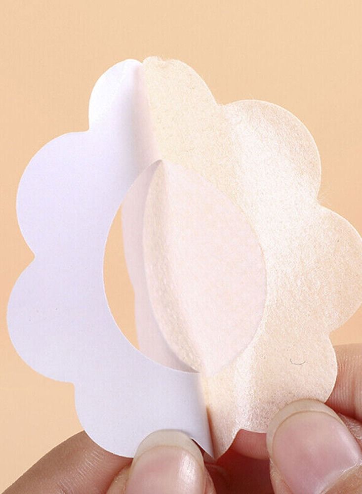 MARGOUN 10 PACKS of Reusable Nipple Cover for Breast Lifting Invisible Self Adhesive Breast Pads Breathable - Image 2