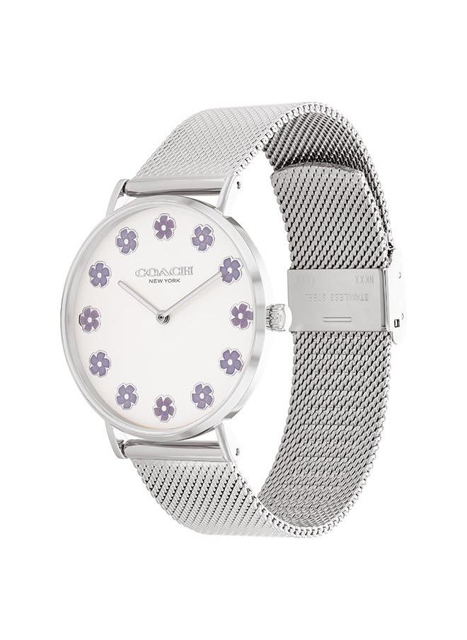 COACH - Women Analog Round Shape Stainless Steel Wrist Watch 36 mm - Image 1