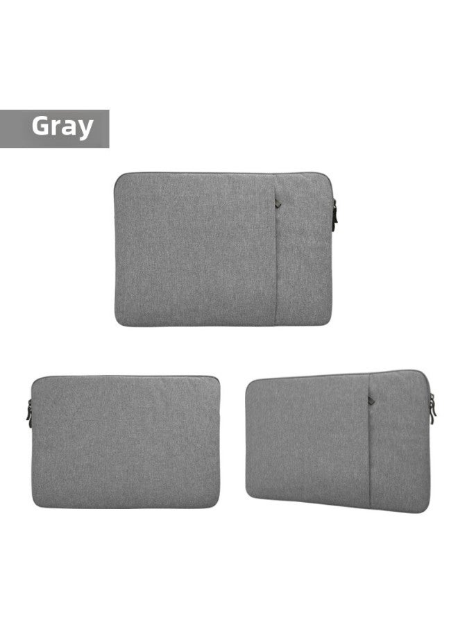 13 14 15 16 Inch Laptop Bag Macbook Inner Sleeve Ipad Tablet Protective Cover For huawei Xiaomi Notebook Computer Case-Color:Light Gray-Dimensions:13 Inch