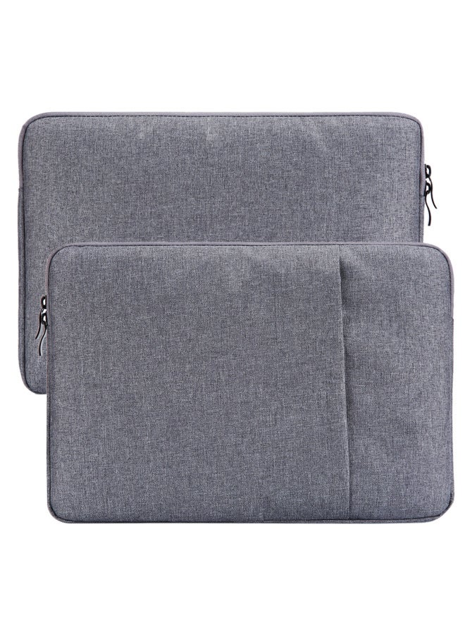 13 14 15 16 Inch Laptop Bag Macbook Inner Sleeve Ipad Tablet Protective Cover For huawei Xiaomi Notebook Computer Case-Color:Light Gray-Dimensions:13 Inch