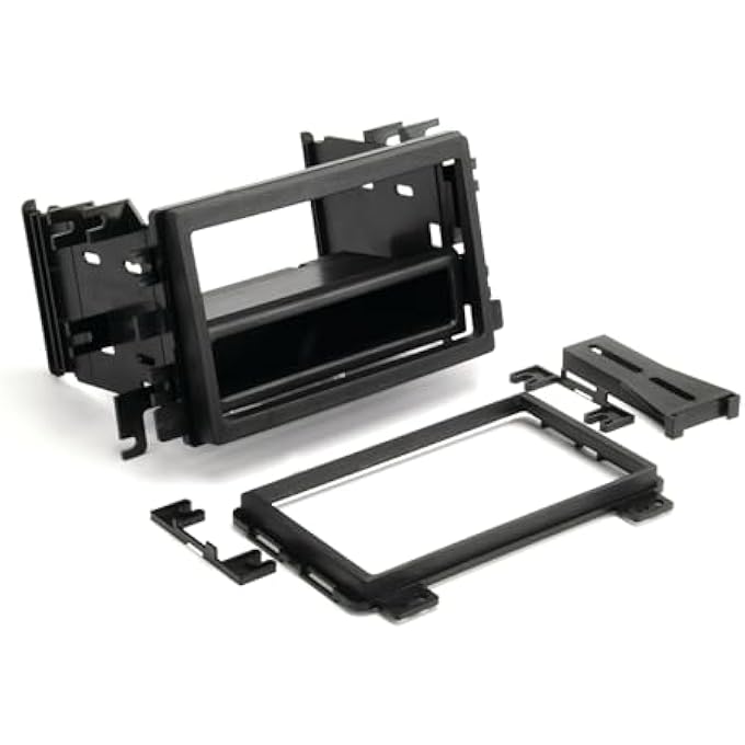 Scosche Fd3090B Double Din Or Single Din With Pocket Radio Install Dash Kit Compatible With Select 19952016 Ford Lincoln Mazda And Mercury Vehicles  See Fit Guide In Images To Verify Your Vehicle - Image 2