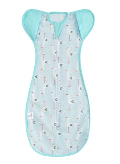 insular Baby Swaddle Sleeping Bag With Stretchable Sleeves 
