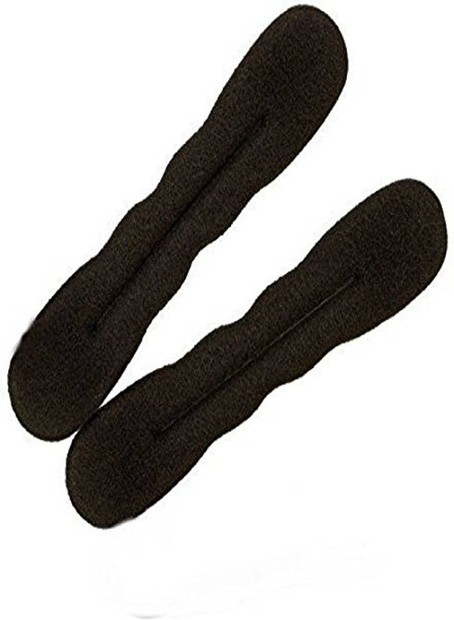 Chanderkash Magic Beauty Hairstyle Foam Sponge Donuts, Black (Pack Of 2) - Image 1