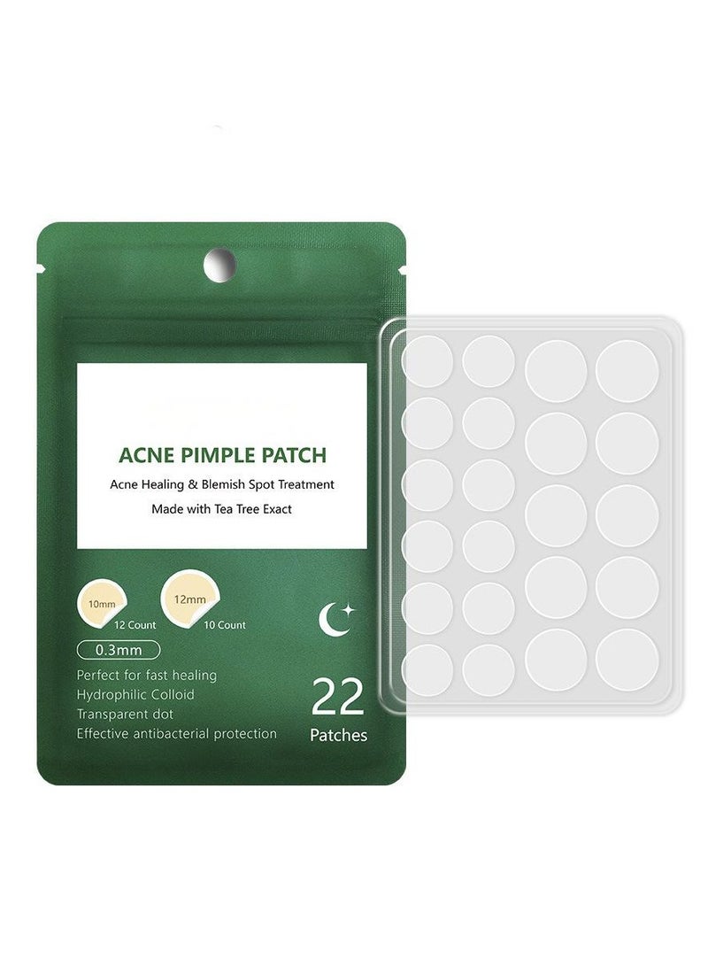 Joudi Tea Tree Acne Patch（Night 22 Patches) - Image 1