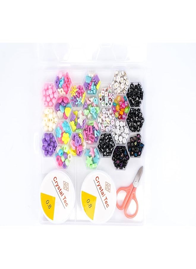 FAMILY CENTER Arabic Beads With 2 Thread Rolls And Scissors 18 33 5481  - Image 1