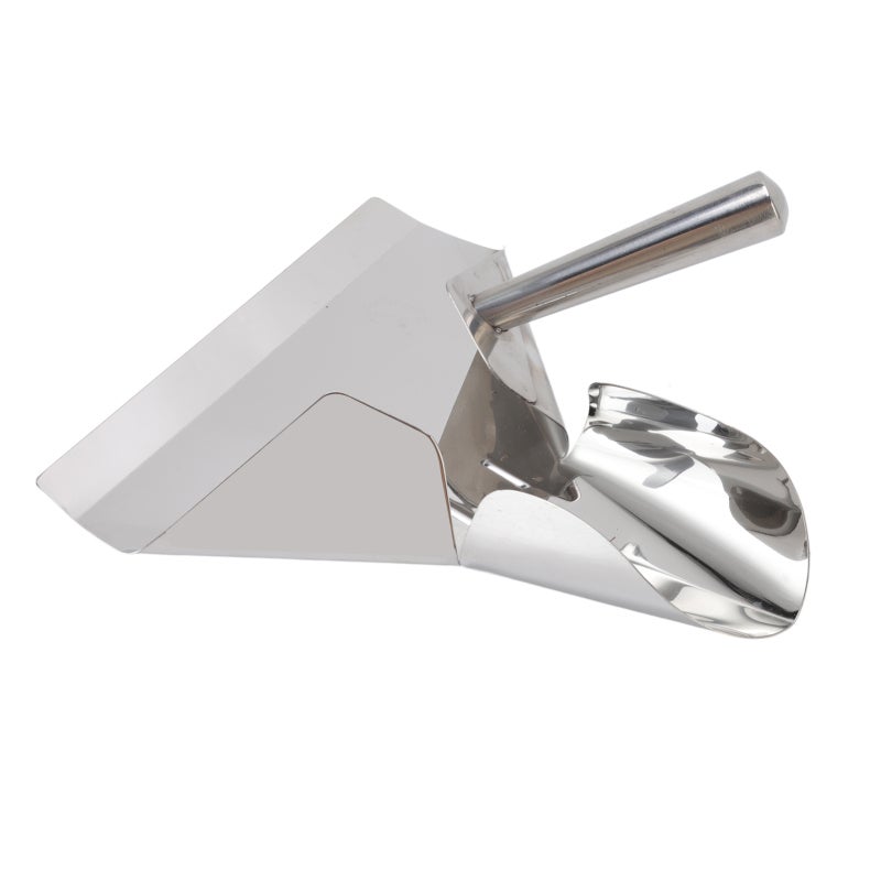 French Fries Shovel Stainless Steel Anti Scald Handle Food Scooper - Dishwasher Safe Multipurpose Scoop for Cinemas Buffets Commercial Or Individual Use - Image 1