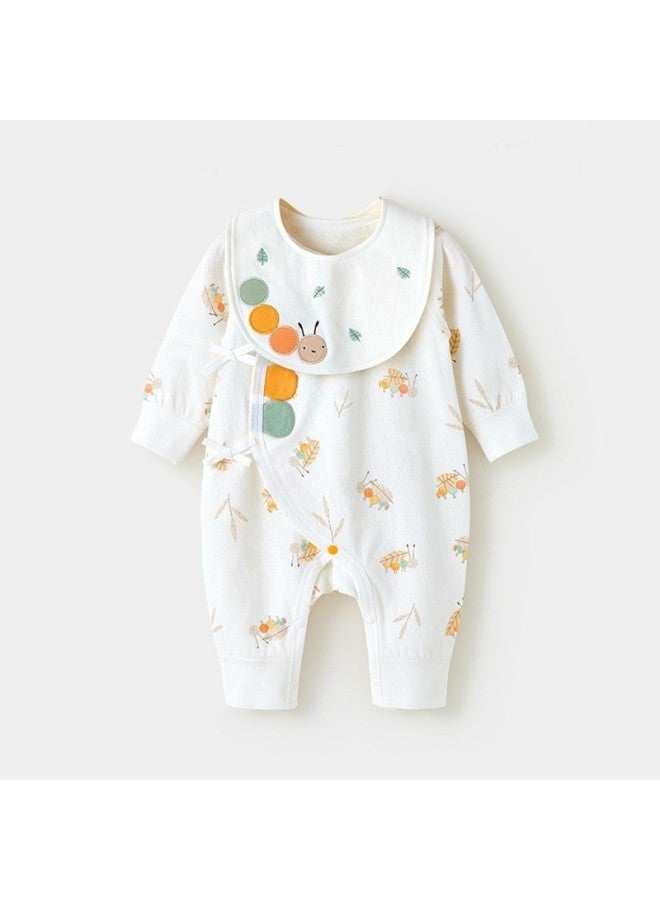 Newborn Clothes Cotton Warm A Butterfly Clothes Spring And Autumn Baby Clothes Baby Jumpsuit 2 Pieces