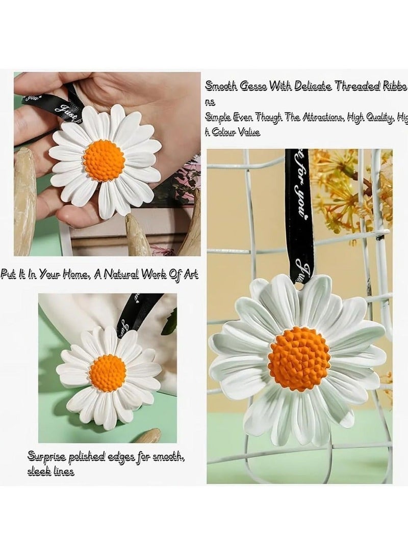 Captaintech Scented Sachet Daisy Decorations - Closet Air Freshener for Lasting 180 Days, 7 Fragrance Hanging Aromatherapy, Air Freshener Bags for Drawers, Closets, Cars (7Pcs) - Image 3