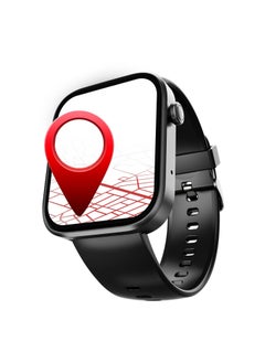 boAt Storm Call 3 w/Turn-by-Turn Navigation, 1.83" (4.6 cm) HD Display, Bluetooth Calling, Crest+ OS, QR Tray, Watch Face Studio, Coins, Emergency SOS Smart Watch for Men & Women(Active Black)