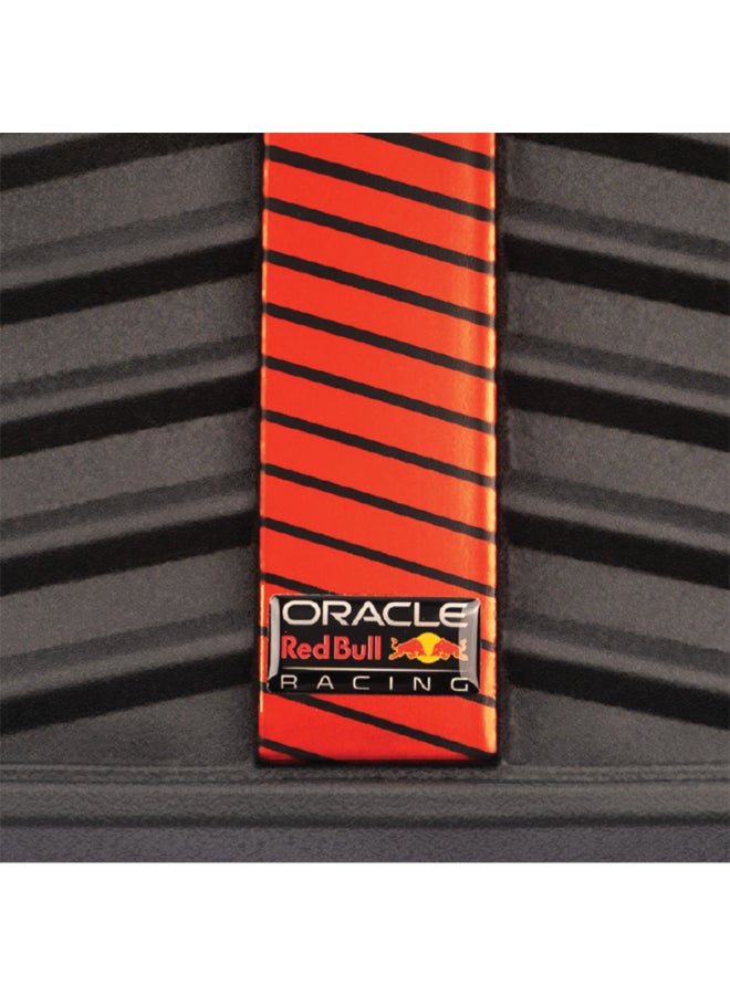 ريد بول أوراكل ريسينغ سجادة أرضيات السيارات شديدة التحمل 4 قطع بمقاس عالمي أسود وأحمر 80 × 4 × 50 سم RBCMHD24BR - Image 5