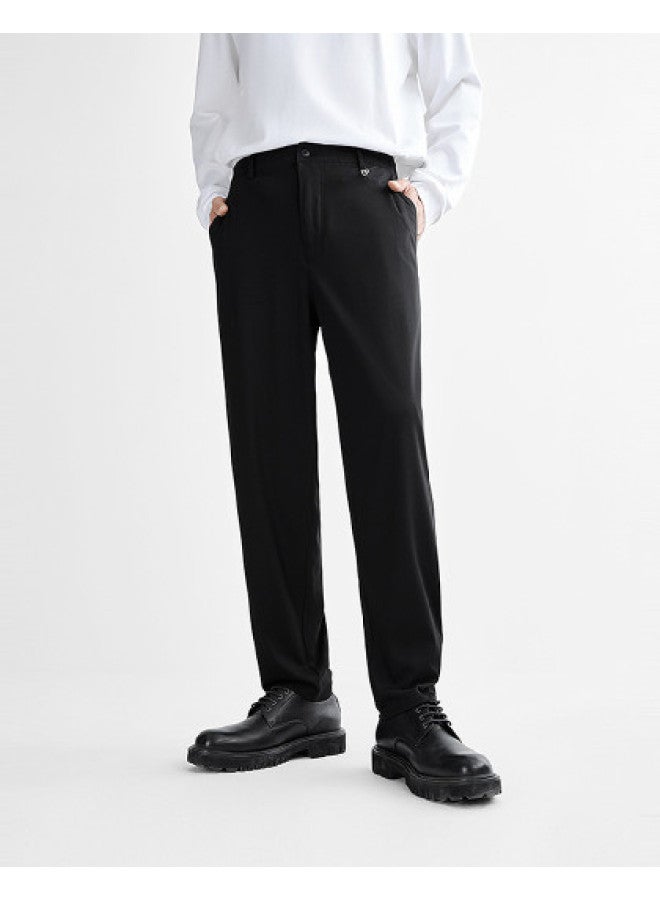 Waxbird Men's Wear 2025 Autumn Stretch Commuter Suit Pants Tapered Men's Casual Pants - Image 1