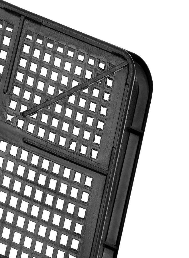 MOUYAT 14 Pack 15 x12 Inch Seed Starter Trays, Plastic Mesh Bottom Tray, Plant Germination Trays for Microgreens, Soil Blocks, Wheatgrass, Hydroponic and Fodder Systems, Black - Image 3