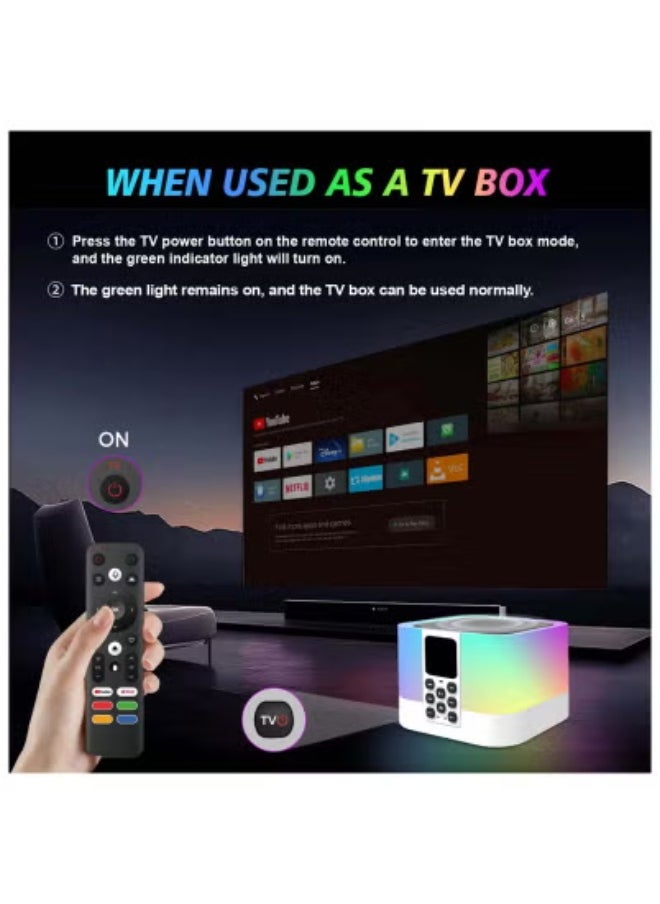 JAJEEK Z1 MIX ATV Android 13 TV Box – 8K Ultra HD Smart Media Streaming Player with 4K HDR Support – Bluetooth 5.0 Connectivity – Voice Remote Control with Google Assistant – 2GB RAM + 16GB Storage – Ultra-Fast Streaming for Netflix, YouTube & More  - Image 2