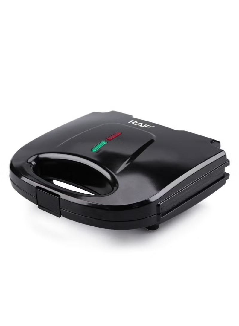 RAF Non-Stick Sandwich and Waffle Maker with Double-Sided Heating 850W - Image 2