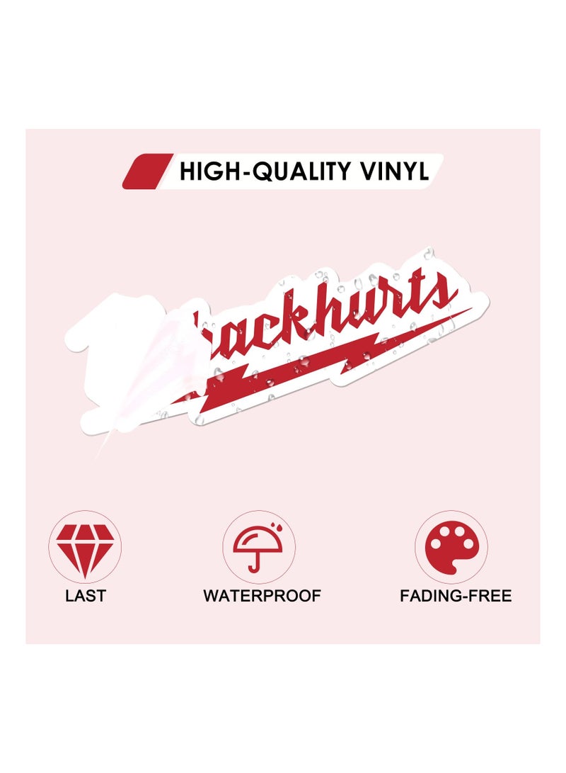 SYOSI "My Back Hurts" Themed Helmet Stickers, Humorous Car Stickers, Blue Collar Worker Hard Hat Decals Comical Car Bumper Stickers for Car, Bumper, Hardhat, Welding Helmet, Tool Box, Water Bottles - Image 5