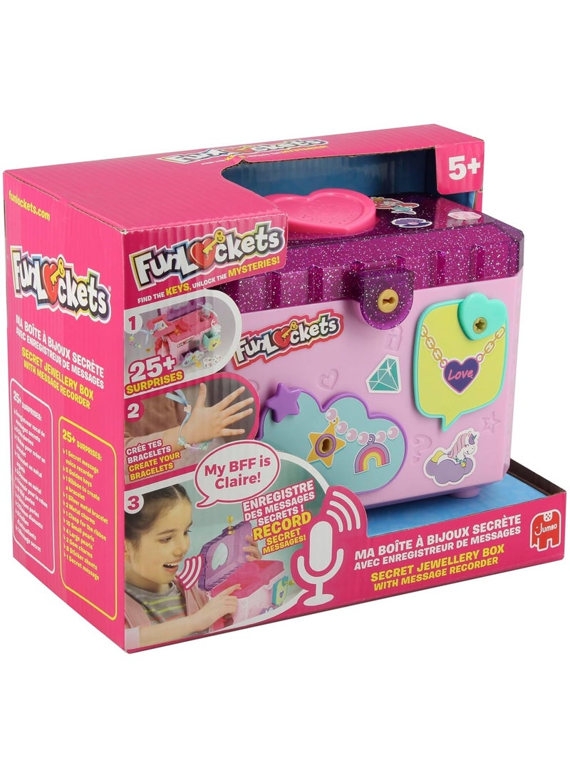 Funlockets Secret Jewellery Box | Personalized Jewelry Box for Kids | Surprise Storage for Funlockets Jewelry - Image 1