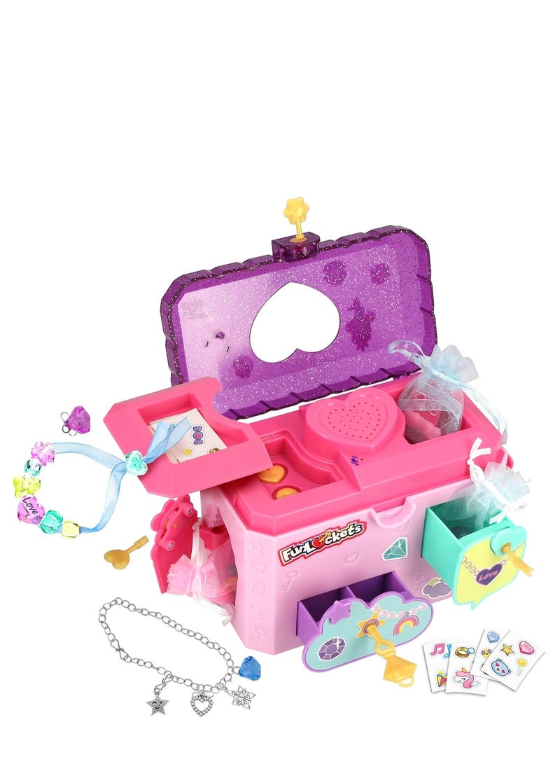 Funlockets Secret Jewellery Box | Personalized Jewelry Box for Kids | Surprise Storage for Funlockets Jewelry - Image 3
