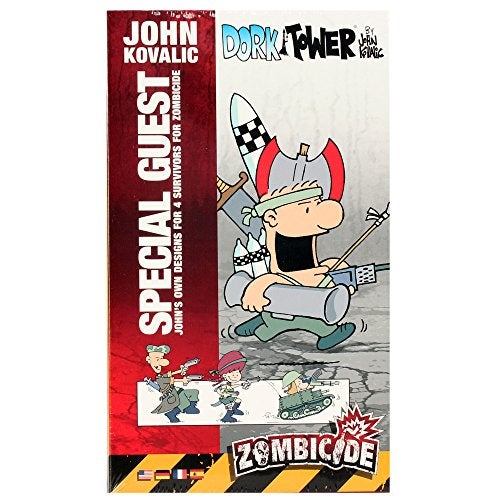 CMON Zombicide John Kovalic Special Guest Box - Unleash Whimsical Mayhem with Four New Survivors! Cooperative Tabletop Miniatures Strategy Game, Ages 14+, 1-6 Players, 1 Hour Playtime, Made by CMON - Image 4