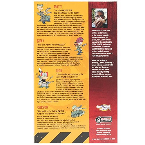 CMON Zombicide John Kovalic Special Guest Box - Unleash Whimsical Mayhem with Four New Survivors! Cooperative Tabletop Miniatures Strategy Game, Ages 14+, 1-6 Players, 1 Hour Playtime, Made by CMON - Image 3