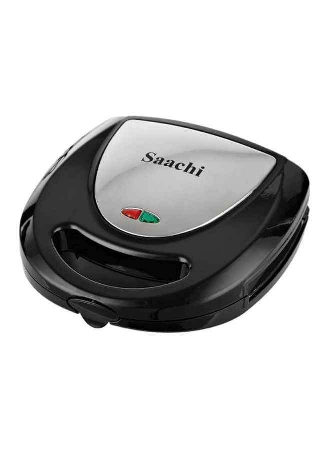 Saachi 7 In 1 Multi Snack Maker NL-7M-1533-BK With Removable Plates 2 Slices 760 W NL-7M-1533-BK Black - Image 2