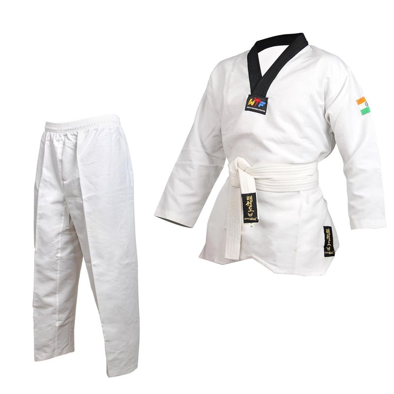 Taekwondo Dress II Martial Art Taekwondo Uniform Set Men, Women (36)