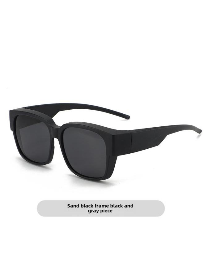 Generic Glasses Set Myopia Sunglasses Fashionable Clip Polarized Uv-proof Driving Special Ultra-light Myopia Glasses Set Frame Sunglasses For Women 