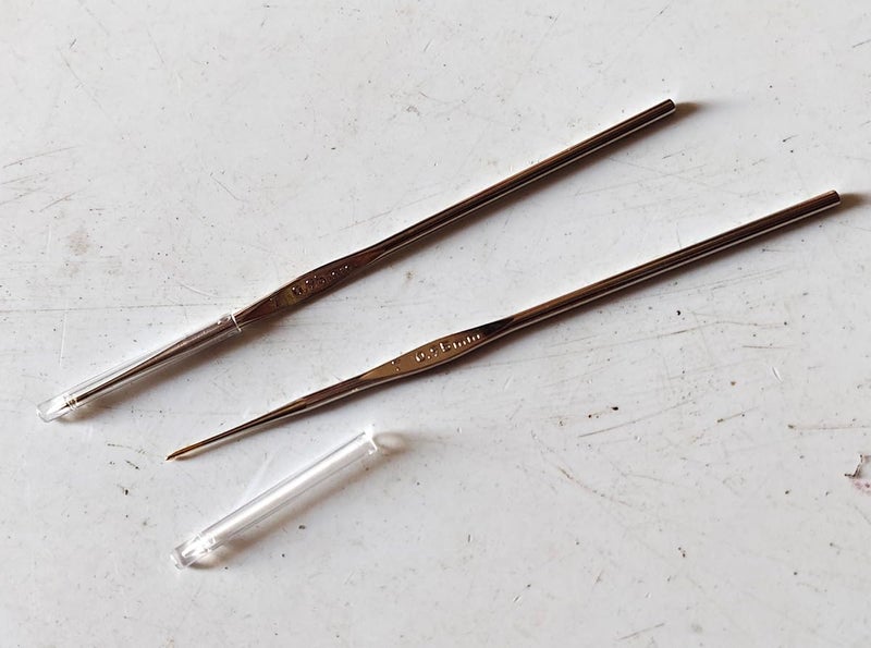 Generic Steel Crochet HooksAari Imported Needle 7 0 95mm  - Image 4