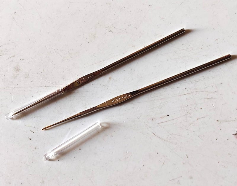 Generic Steel Crochet HooksAari Imported Needle 7 0 95mm  - Image 5