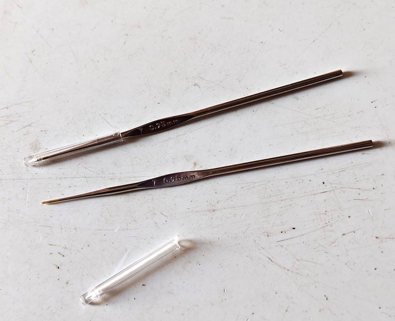 Generic Steel Crochet HooksAari Imported Needle 7 0 95mm  - Image 3