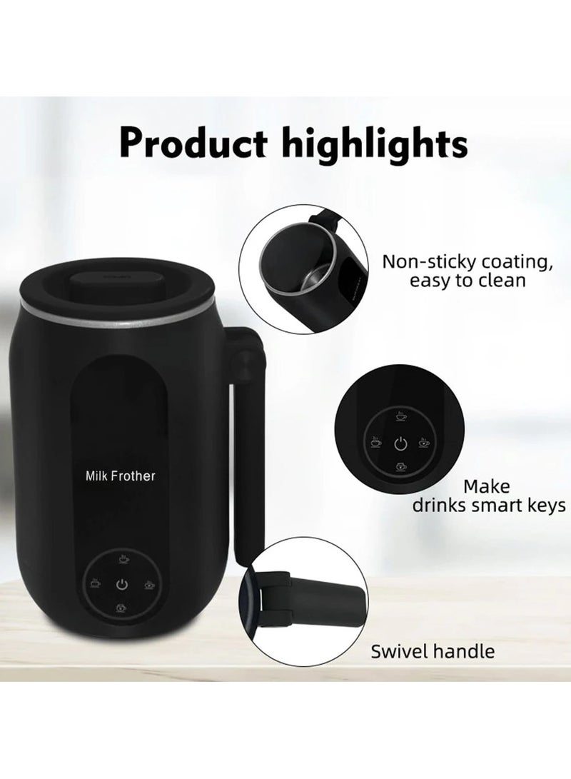 AROAQ Electric Milk Frother Coffee Blender Foam Milk Beater 4-in-1 Milk Rotatable Handle Foam Maker for Coffee Latte Cappuccino - Image 4