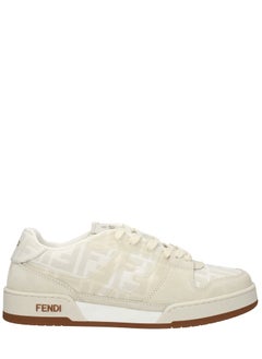 Fendi Women'S Suede Sneakers Beige/Ivory  - Image 1
