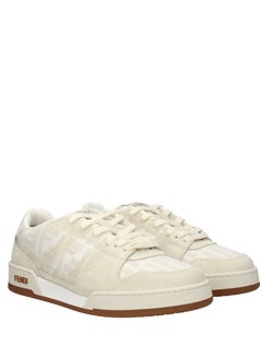 Fendi Women'S Suede Sneakers Beige/Ivory  - Image 2