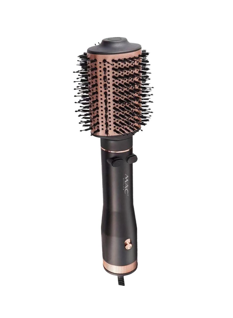 Mac Styler REF-1518 Hair Dryer Brush | 2 Temperature Settings | 800W–1000W Power | 220–240V | Multifunctional Hot Air Comb for Smooth, Voluminous, Shiny Hair - Image 2