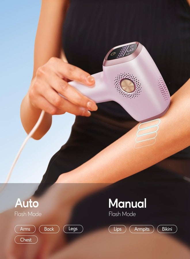INNZA IPL Hair Removal with Ice Cooling Care Function for Women,Long-Lasting Results,999,999 Flashes Painless Hair Removal, Hair Removal Device for Armpits Legs Arms Bikini Line,Corded - Image 5