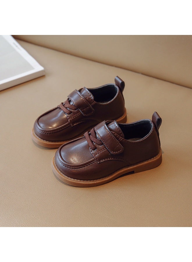 Shougu New Girls' Leather Shoes  - Image 1