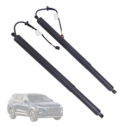 Getfarway جيتفارواي 2 قطع طاقة باب خلفي يسار ويمين 81831-S1100 81841-S1100 متوافق مع هيونداي سانتا في 2019 2020 أسطوانة دعم رافع الطاقة لباب الخلفي - Image 1
