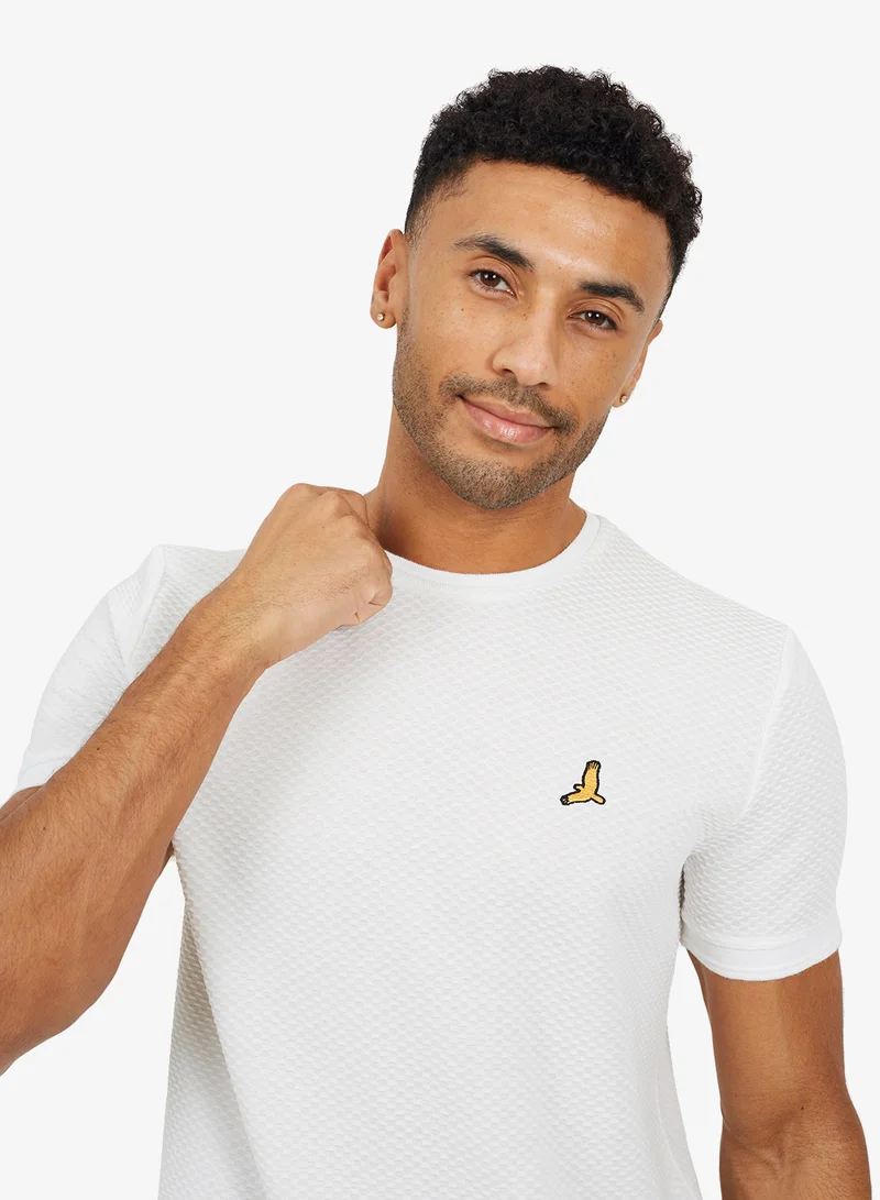 برايف سول تيشيرت رجالي بياقة دائرية مع تباين