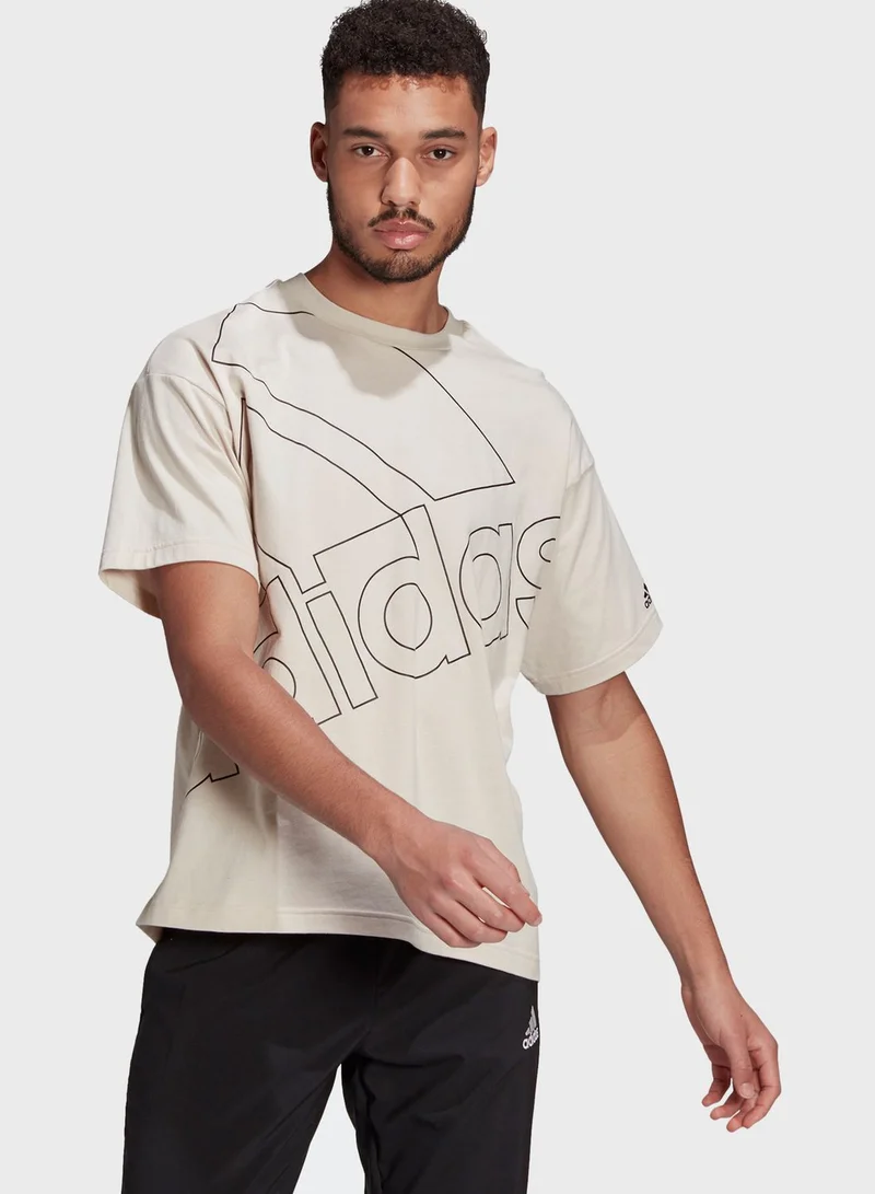 Adidas Giant Logo T-Shirt