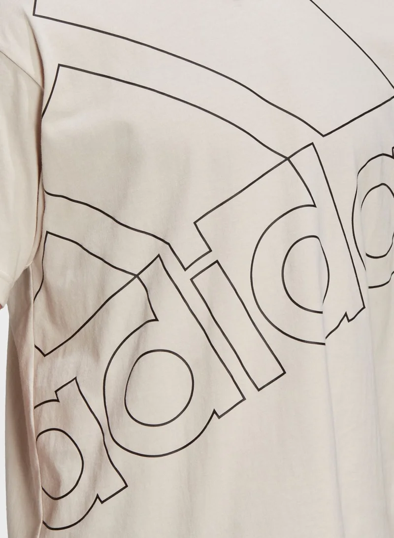 Adidas Giant Logo T-Shirt
